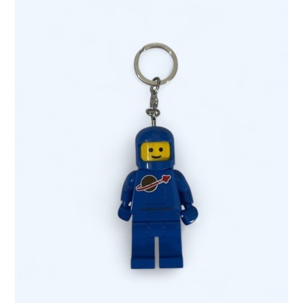 Lego Space Minifigure BLUE Spaceman LED LITE Keychain Light